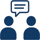 Persönliches Kennenlernen – Symbolbild